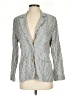 Evereve Stripes Gray Blazer Size S - photo 1