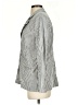 Evereve Stripes Gray Blazer Size S - photo 5
