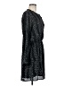 DR2 100% Polyester Stars Black Casual Dress Size M - photo 4