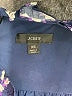 J.Crew 100% Polyester Floral Blue Casual Dress Size XS - photo 7
