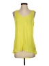 Express 100% Polyester Yellow Sleeveless Top Size S - photo 1