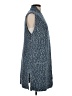 Kensie Blue Sweater Vest Size S - photo 4