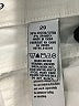 RW&CO Metallic Ivory Jeans Size 29 waist - photo 8