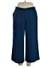 J.Jill Polka Dots Blue Casual Pants Size L - photo 1