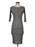 Cleo Tweed Gray Casual Dress Size S - photo 2