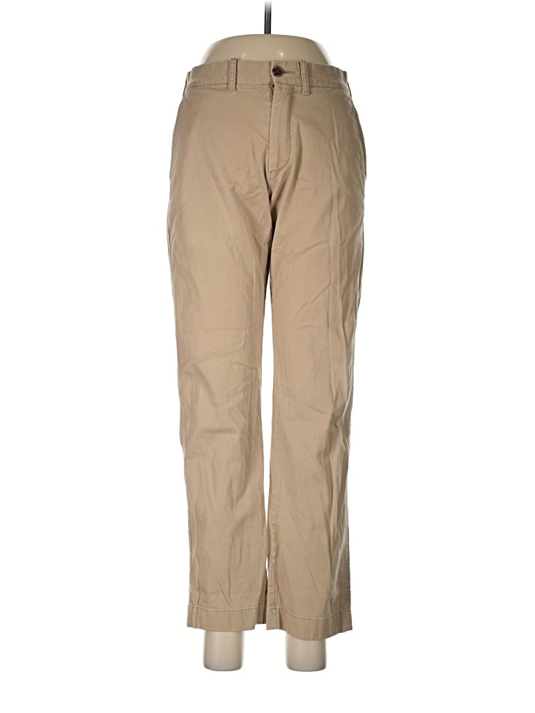 Pre-owned J.crew Factory Store Khaki Pant In Tan