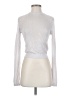 Free People 100% Viscose White Ivory Turtleneck Sweater Size S - photo 1