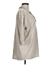 BDG Stripes Tan 3/4 Sleeve Button-Down Shirt Size M - photo 4