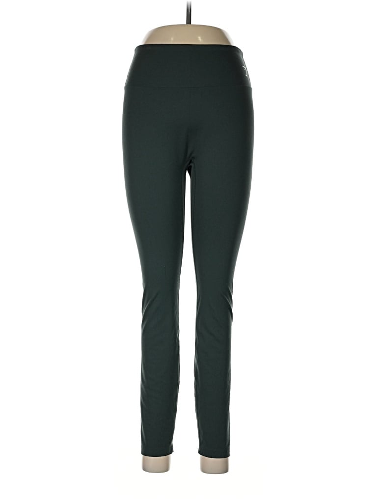 Pre-owned Gymshark Active Pants In Green