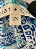 Violet & Claire 100% Polyester Blue Sleeveless Blouse Size 2X - photo 8