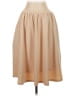 DRA Solid Tan Casual Skirt Size XS - photo 1