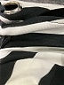 Unbranded Stripes Black Short Sleeve Top Size L (estimated) - photo 7