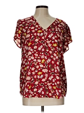 Ann Taylor Loft Short Sleeve Blouse