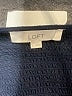 Ann Taylor LOFT Black Short Sleeve Top Size L - photo 7
