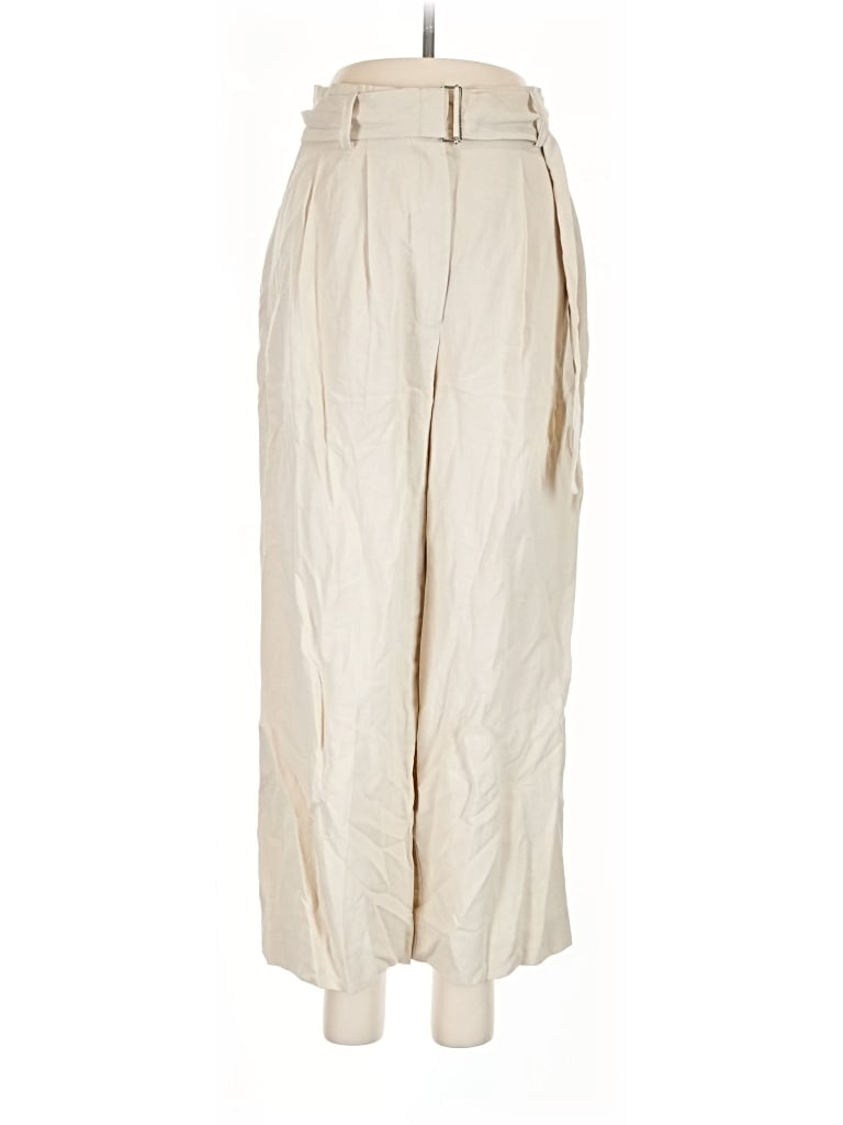 Pre-owned Mng Suit Casual Pants In Ivory
