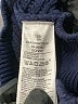 Gap 100% Cotton Solid Blue Pullover Sweater Size XS - photo 8