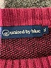 United by Blue Checkered-gingham Burgundy Pullover Sweater Size XL - photo 7