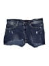 Red Rivet Blue Denim Shorts Size 5 - photo 1