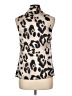 Ann Taylor Ivory Sleeveless Blouse Size 10 - photo 2