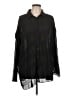 Missguided Black Long Sleeve Blouse Size 10 - photo 1
