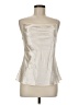 Glam 100% Polyester Silver Sleeveless Blouse Size M (estimated) - photo 1