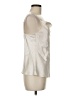 Glam 100% Polyester Silver Sleeveless Blouse Size M (estimated) - photo 4
