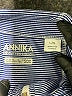 Anika Blue Short Sleeve Polo Size L - photo 7