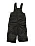 Athletech 100% Polyester Black Snow Pants With Bib Size 8 - photo 2