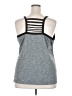 LIVI Active Solid Gray Tank Top Size 22 - photo 2