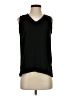 Pomelo 100% Polyester Black Sleeveless Blouse Size S - photo 1