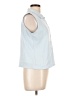 Fashion Bug Blue Sleeveless Blouse Size L - photo 4