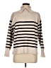 Assorted Brands Stripes Ivory Pullover Sweater Size M - photo 1