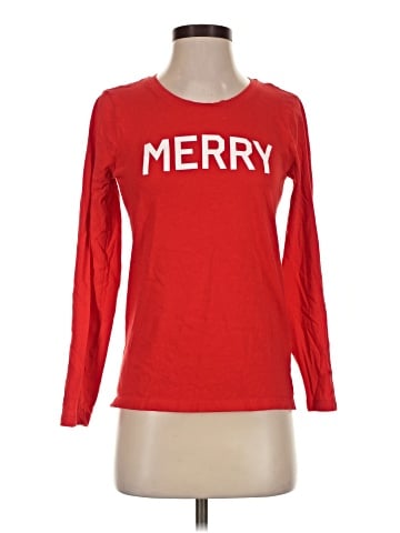 J.Crew Factory Store Long Sleeve T-Shirt (view 1)