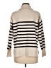 Assorted Brands Stripes Ivory Pullover Sweater Size M - photo 2