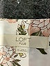 Ann Taylor LOFT 100% Polyester Floral Ivory Short Sleeve Blouse Size 20 - photo 7