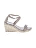 Charles by Charles David Gray Tan Wedges Size 8 - photo 1