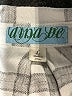 Dina Be 100% Rayon Plaid Gray 3/4 Sleeve Button-Down Shirt Size L - photo 7