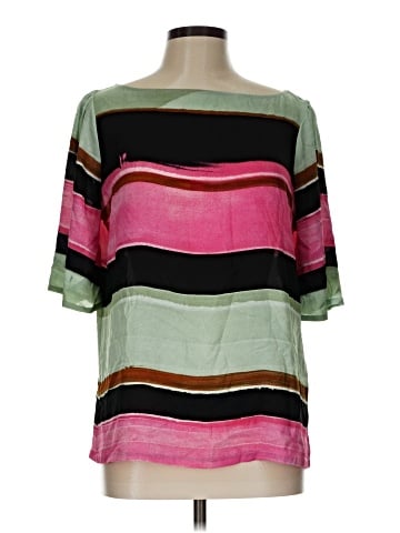 DKNY Short Sleeve Blouse (view 1)