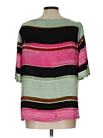 DKNY Short Sleeve Blouse (view 2)