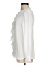 H&M 100% Polyester Ivory Long Sleeve Blouse Size 8 - photo 5