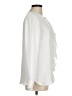 H&M 100% Polyester Ivory Long Sleeve Blouse Size 8 - photo 4