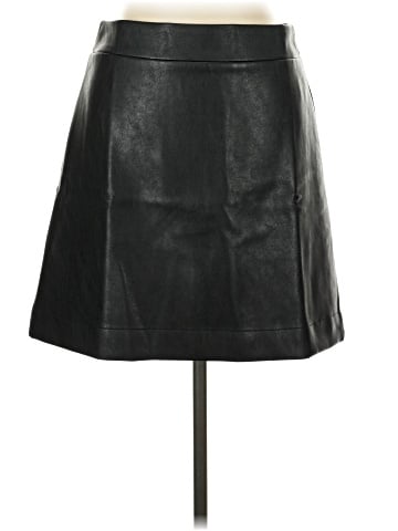 J.Crew Factory Store Faux Leather Skirt (view 1)