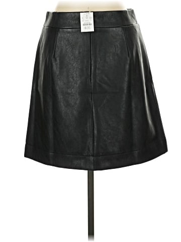 J.Crew Factory Store Faux Leather Skirt (view 2)