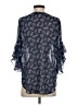 Vince Camuto 100% Polyester Blue 3/4 Sleeve Blouse Size XS - photo 2