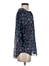 Vince Camuto 100% Polyester Blue 3/4 Sleeve Blouse Size XS - photo 4