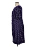Connected Apparel Polka Dots Blue Casual Dress Size 16 - photo 5