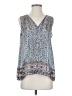 Joie Blue Sleeveless Blouse Size S - photo 1