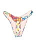 Lulus Print Pink Swimsuit Bottoms Size S - photo 1