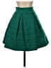 Devlin Solid Green Formal Skirt Size XS - photo 1