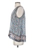 Joie Blue Sleeveless Blouse Size S - photo 5